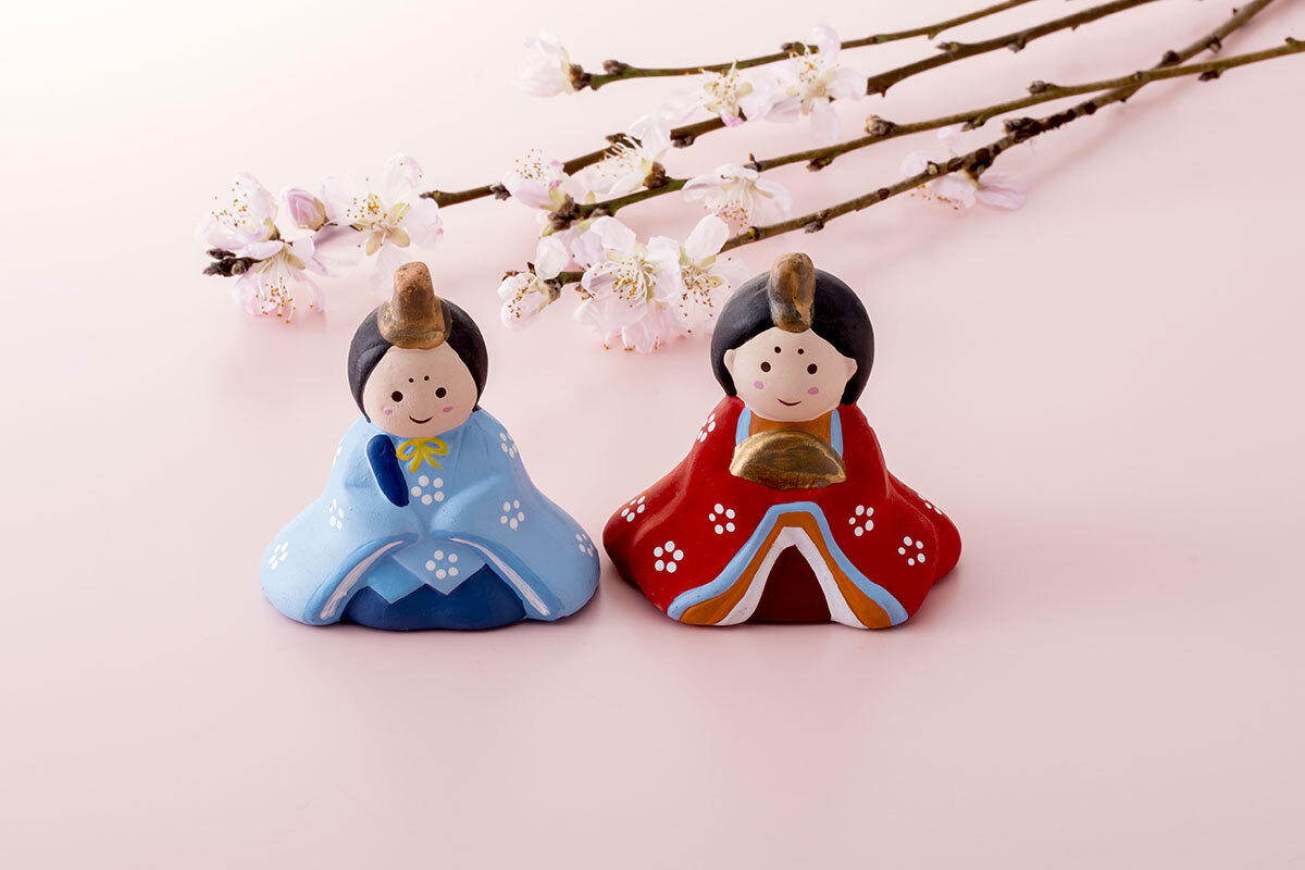 ひな祭り♡仲良しアマビエ 耳慣れ